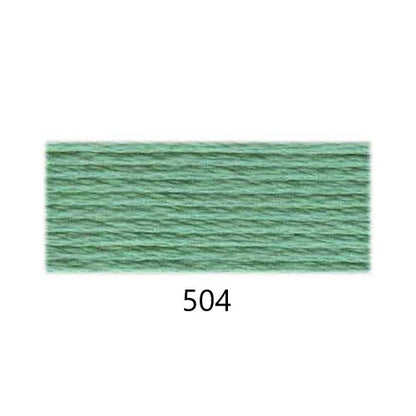 Embroidery Floss: Solid Colours Group 2 (300s - 500s)