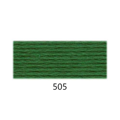Embroidery Floss: Solid Colours Group 2 (300s - 500s)