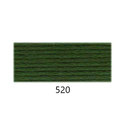 Embroidery Floss: Solid Colours Group 2 (300s - 500s)