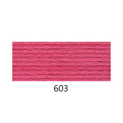 Embroidery Floss: Solid Colours Group 3 (600s - 700s)