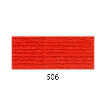 Embroidery Floss: Solid Colours Group 3 (600s - 700s)