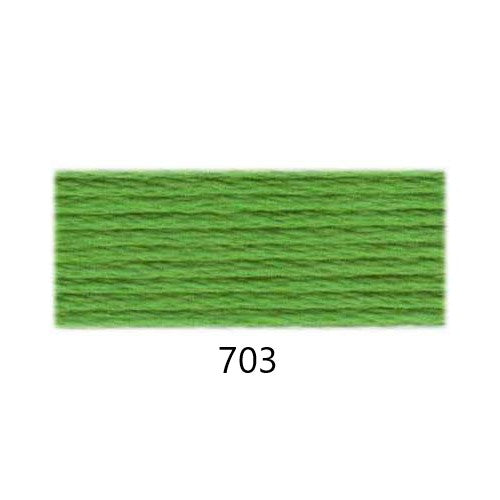 Embroidery Floss: Solid Colours Group 3 (600s - 700s)