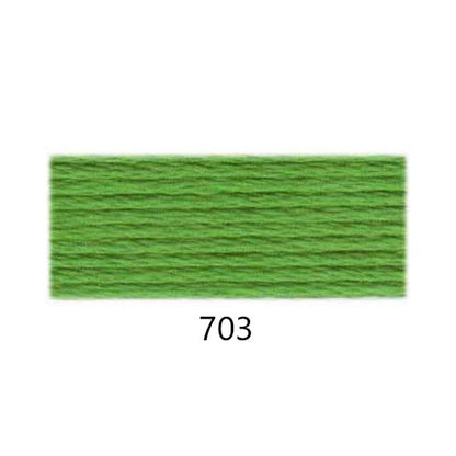 Embroidery Floss: Solid Colours Group 3 (600s - 700s)