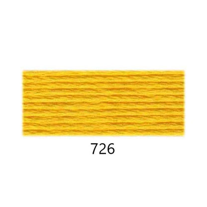 Embroidery Floss: Solid Colours Group 3 (600s - 700s)