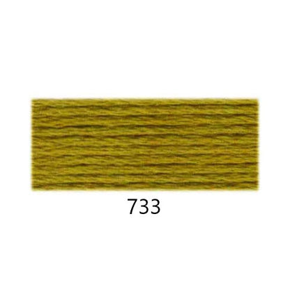 Embroidery Floss: Solid Colours Group 3 (600s - 700s)