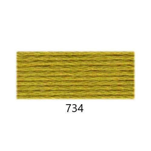 Embroidery Floss: Solid Colours Group 3 (600s - 700s)