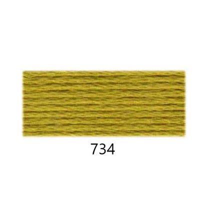 Embroidery Floss: Solid Colours Group 3 (600s - 700s)