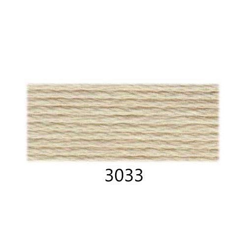 Perle Cotton: Size #8 Group 3 (Range 3033 - 3865)