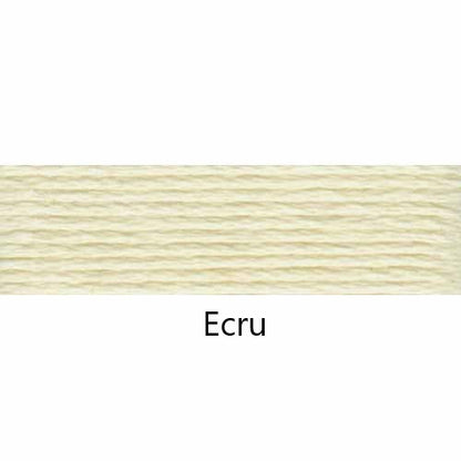 Embroidery Floss: Solid Colours Group 1 (White/B5200 - 200s)
