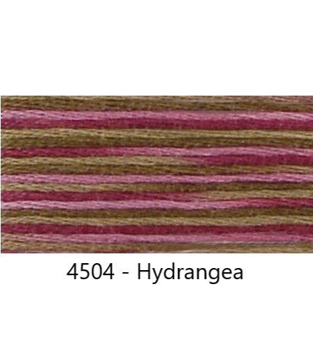 Embroidery Floss: Variegated Colours Group 3 (4500s) - Coloris