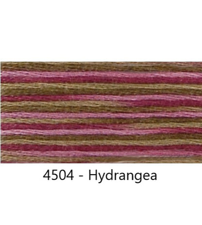 Embroidery Floss: Variegated Colours Group 3 (4500s) - Coloris