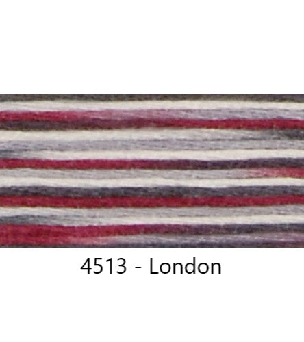Embroidery Floss: Variegated Colours Group 3 (4500s) - Coloris
