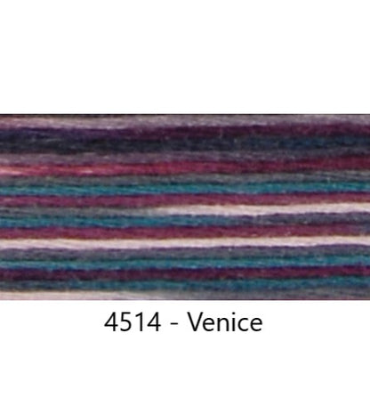 Embroidery Floss: Variegated Colours Group 3 (4500s) - Coloris