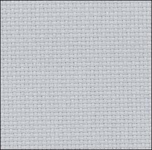Blue Cashmere (Very Light Pewter) - Aida - 18 count (Transitioning Fabric Size)