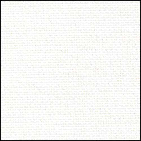 White (Opalescent Sparkle) - Cashel Linen - 28 count