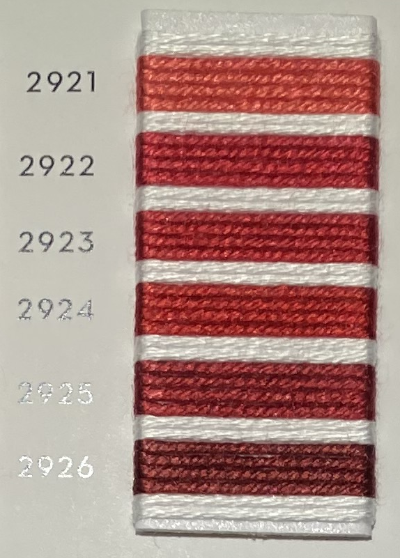 Soie d’Alger® - 5M skein - Red Colour Range
