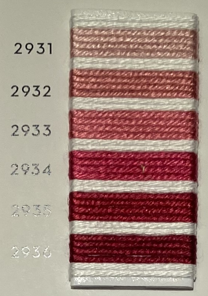 Soie d’Alger® - 5M skein - Red Colour Range