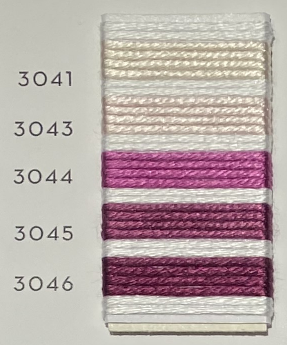 Soie d’Alger® - 5M skein - Red Violet Colour Range