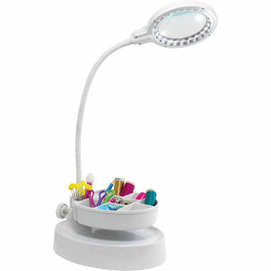 Magnifying LED Desk Lamp