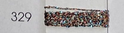 329 - Tressé Au Sextant | Metallic Braid