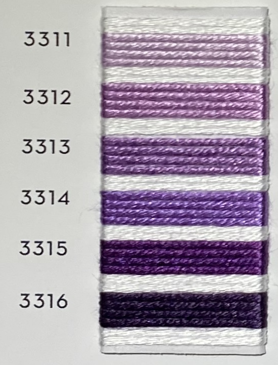 Soie d’Alger® - 5M skein - Violet Colour Range