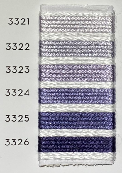 Soie d’Alger® - 5M skein - Violet Colour Range