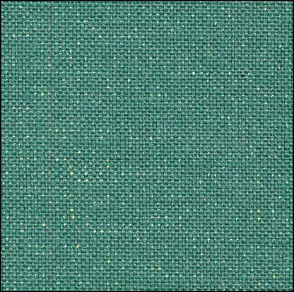 Emerald (Opalescent) - Newcastle Linen 140cm - 40 count METRIC