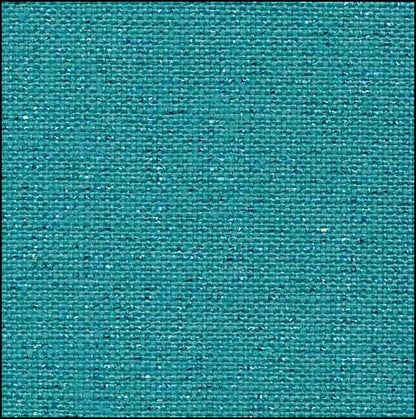 Pacific Blue (Metallic) - Newcastle Linen 140cm - 40 count METRIC