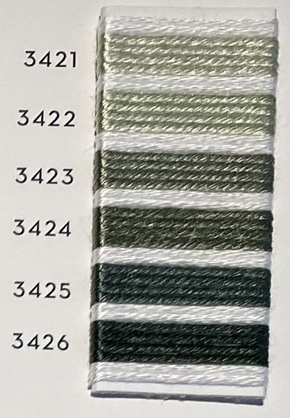 Soie d’Alger® - 5M skein - Green Colour Range