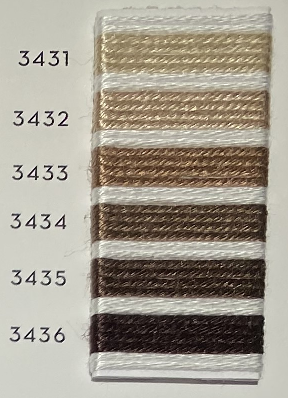 Soie d’Alger® - 5M skein - Red Orange Colour Range