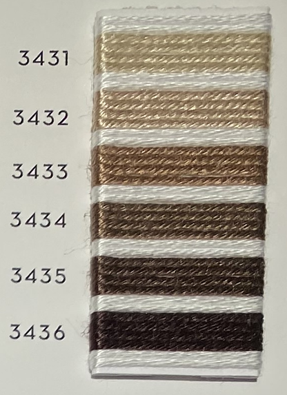 Soie d’Alger® - 5M skein - Red Orange Colour Range