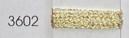 3602 - Tressé Au Sextant | Metallic Braid