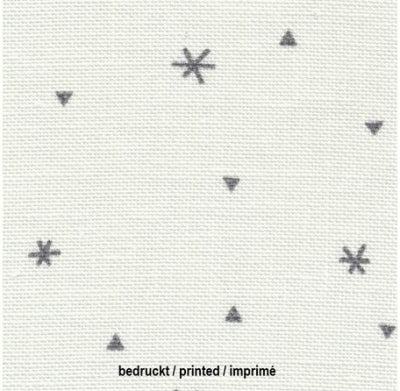 White (Grey Star Sparkle) - Belfast Linen 140cm - 32 count METRIC