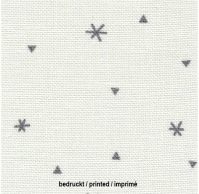 White (Grey Star Sparkle) - Belfast Linen - 32 count
