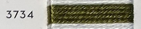 Soie d’Alger® - 5M skein - Yellow Green Colour Range