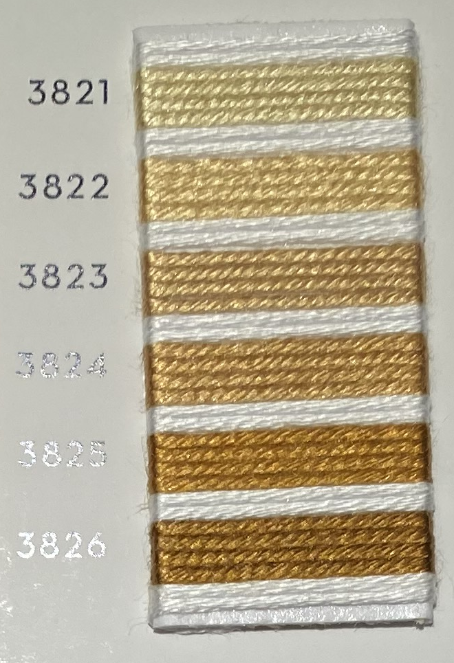 Soie d’Alger® - 5M skein - Yellow Orange Colour Range