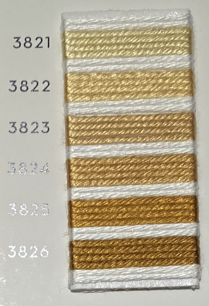 Soie d’Alger® - 5M skein - Yellow Orange Colour Range