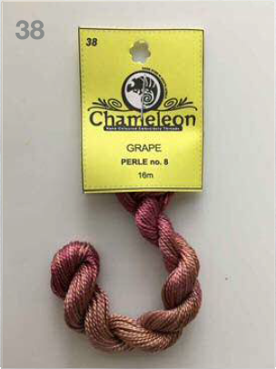 Perle Cotton # 8 (Hand Dyed) Group 1 - Range 1-98