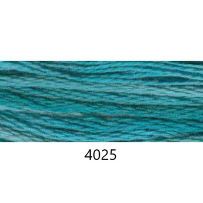 Embroidery Floss: Variegated Colours Group 2 (4000s) - Colour Variations