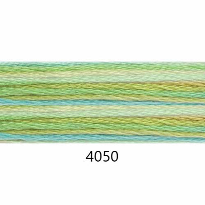 Embroidery Floss: Variegated Colours Group 2 (4000s) - Colour Variations