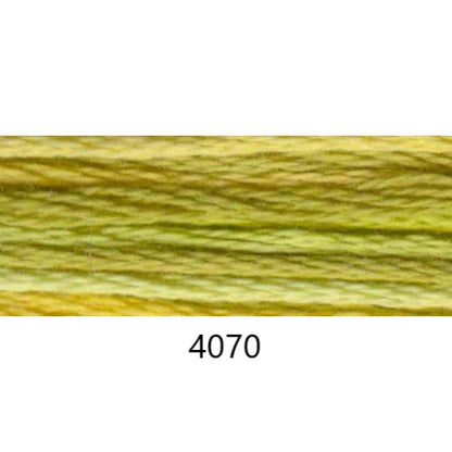 Embroidery Floss: Variegated Colours Group 2 (4000s) - Colour Variations