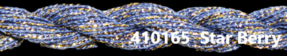 Metallic (Overdyed) - Braid # 4 Group 1 (Range 410s)