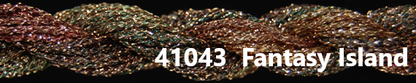 Metallic (Overdyed) - Braid # 4 Group 1 (Range 410s)