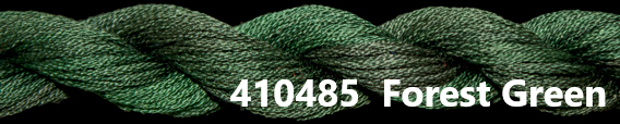 Metallic (Overdyed) - Braid # 4 Group 1 (Range 410s)