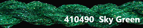 Metallic (Overdyed) - Braid # 4 Group 1 (Range 410s)