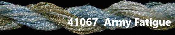 Metallic (Overdyed) - Braid # 4 Group 1 (Range 410s)