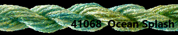 Metallic (Overdyed) - Braid # 4 Group 1 (Range 410s)