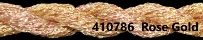 Metallic (Overdyed) - Braid # 4 Group 1 (Range 410s)