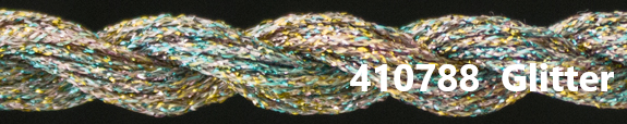 Metallic (Overdyed) - Braid # 4 Group 1 (Range 410s)
