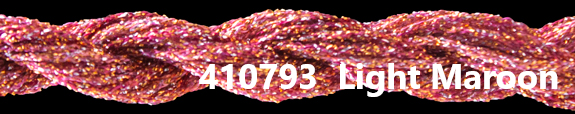 Metallic (Overdyed) - Braid # 4 Group 1 (Range 410s)